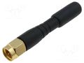 Antenna; GSM; 2dBi; screw; 880÷960MHz,1710÷1880MHz; -40÷85°C; SMA SR PASSIVES GSM-ANT-1