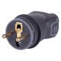 Rubber Plug IP44 black, Legrand A9820.1