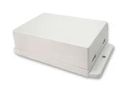 UTILITY BOX ENCLOSURE, ABS, WHITE MC000927