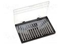 Kit: screwdrivers; precision; bag; 16pcs. GOLDTOOL GT-481