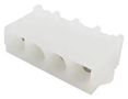 CONNECTOR, RCPT, 4POS, 6.35MM 350761-4