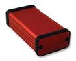 PCB BOX ENCLOSURE, ALUM, RED 1455D801RD