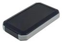 HANDHELD ENCLOSURE, ABS, BLACK/GREY WH145-25-M3-BL