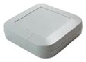 OUTDOOR/WATERPROOF ENCLOSURE, ASA, GREY WP10-10-3G