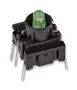 TACTILE SWITCH, SPST, 0.05A, 24VDC, TH 3FTH920
