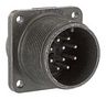 CIRCULAR CONNECTOR, RCPT, 15-18, FLANGE 88-569764-18P