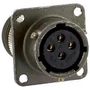 CIRCULAR CONNECTOR, RCPT, 16S-1, FLANGE MS310316S-1S