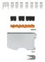 ELECTRONIC HOUSING, DIN RAIL, PA, GREY 2202527