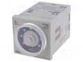 Timer; 0,05÷12min; DPDT; 250VAC/5A; Usup: 24VAC; 24VDC; H3CR-H; IP40 OMRON H3CR-H8LM24ACDC