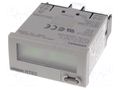 Counter: electronical; LCD; pulses; 99999999; IP66; IN 1: voltage OMRON H7EC-NFV-B