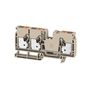 Feed-through terminal block, PUSH IN, 10 mm², 1000 V, 57 A, Number of connections: 3 Weidmuller 2490520000 04050118500394