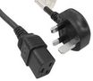 POWER CORD, UK PLUG-IEC 60320 C19, 1M GW-151608