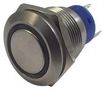 PB SWITCH, ILLUM, SPST, 5A, 250VAC, RED MPB19-A0F10R-312-JQ