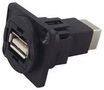 USB ADAPTOR, 2.0 TYPE A-TYPE B, RCPT CP30209NX