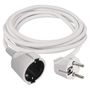 Extension Cord 1,4 m / 1 socket / white / PVC /  1 mm2, EMOS P0121 8592920135877