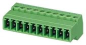 TERMINAL BLOCK, PLUGGABLE, 3POS, 16AWG 1857896