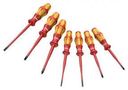 SAFETY SCREWDRIVER SET, 7PCS 160 ISS/7