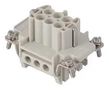 HEAVY DUTY INSERT, RCPT, 6POS, 20-14AWG 7306.6003.0