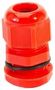 CABLE GLAND, NYLON 6.6, 5MM-10MM, RED NGM16-RED