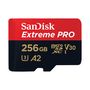 Memory card SANDISK EXTREME PRO microSDXC 256GB 200/140 MB/s UHS-I U3 (SDSQXCD-256G-GN6MA), SanDisk SDSQXCD-256G-GN6MA