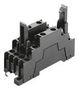 RELAY SOCKET, 14POS, 6A, DIN RAIL SFS6-SFD