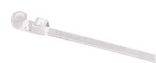 CABLE TIE, MNT HEAD, 165MM, NYLON, NAT 113-05819