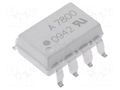 Optocoupler; SMD; OUT: isolation amplifier; 3.75kV; Gull wing 8 BROADCOM (AVAGO) HCPL-7800-300E