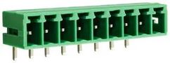 TERMINAL BLOCK, HEADER, 9POS, R/A, TH CTBP93HE/9