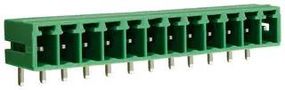 TERMINAL BLOCK, HEADER, 12POS, R/A, TH CTBP93HE/12