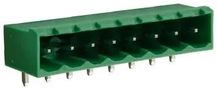 TERMINAL BLOCK, HEADER, 8POS, R/A, TH CTBP9350/8