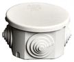 JUNCTION BOX, IP44, ROUND, 65MM, GREY 00800