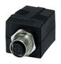 ADAPTER, M12 ACODE PLUG-RJ45 JACK, 8POS 1414396