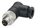 SENSOR CONNECTOR, M8, PLUG, 4POS 1554209