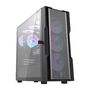 Darkflash DK431 Mesh computer case (black) + 4 ARGB fans, Darkflash DK431 Mesh Black