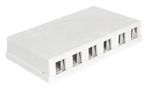 KEYSTONE HOUSING, 6PORT, ABS, WHT KH6