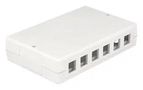 KEYSTONE HOUSING, 12PORT, ABS, WHT KH12