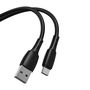 USB to USB-C cable VFAN Racing X05, 3A, 2m (black), Vipfan X05TC-2m-black