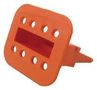 WEDGE LOCK, 8P PLUG, PBT, ORANGE W8S