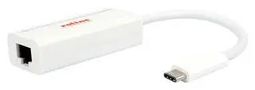 CONVERTER, USB C PLUG-RJ45 JACK, WHT 12.02.1109