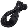 POWER CORD, DANISH PLUG/IEC C13, 2.5M 2108H