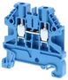 TERMINAL BLOCK, DIN RAIL, 2POS, 12AWG XW5T-S2.5-1.1-1BL