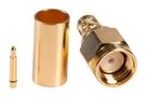 RF CONNECTOR, SMA, STRAIGHT PLUG, CABLE 132195