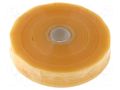 Tape: adhesive; translucent; Max mat.thick: 0.25mm; W: 25mm; reel HELLERMANNTYTON HMT200A