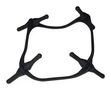FAN GASKET, SILICONE RUBBER, BLACK FGA-40