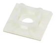 CABLE TIE MOUNT, ADHESIVE, NAT, NYL 6.6 FTH-7A-RT-M