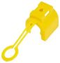 MOUNTING CLIP, 3/4 CONTACT, YELLOW 029-0262-000