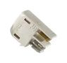 CONNECTOR, RCPT, 2POS, 1ROW, 4MM 1-2213616-1