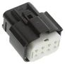 AUTOMOTIVE CONN HOUSING, RCPT, 6POS 19418-0020