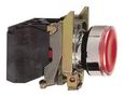 ILLUM INDUSTRIAL PB SW, 6A/120V, RED XB4BW34M5