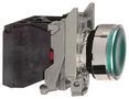 ILLUM INDUSTRIAL PB SW, 6A/120V, GREEN XB4BW33M5